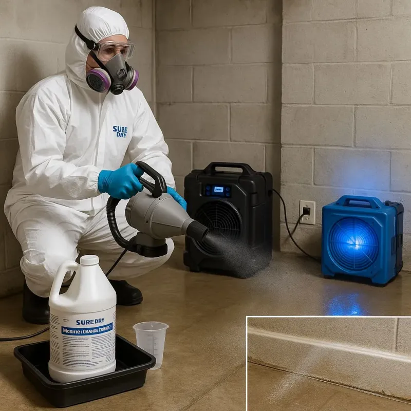 Sanitization and Odor Removal process in Riesel, TX