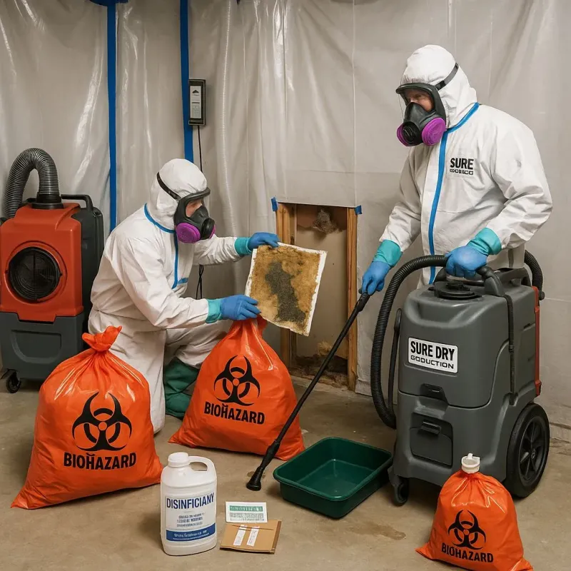 Contaminated Water Handling Protocols process in Riesel, TX