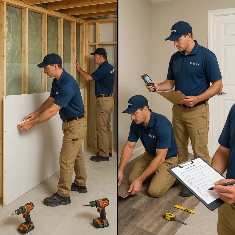 Repairs and Reconstruction process in Riesel, TX